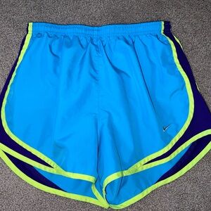 Nike Dri-FIT Neon Blue Shorts